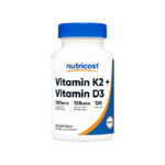 ویتامین K2 و D3 نوتریکاست آمریکایی 120 عددی
